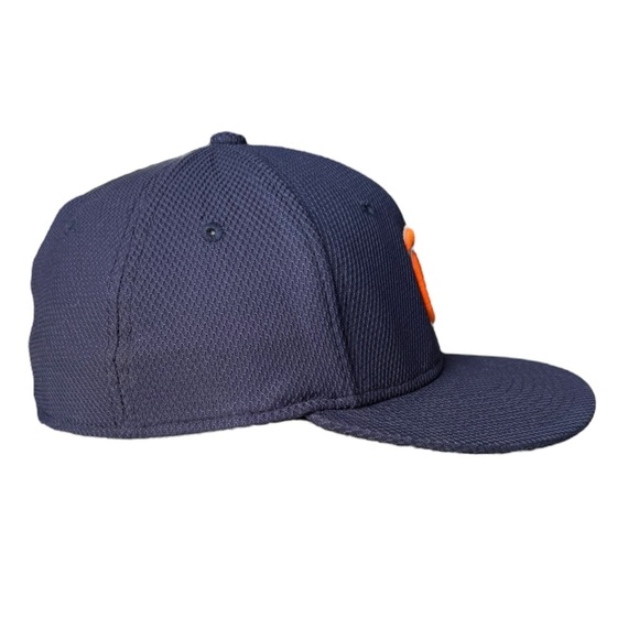 Cincinnati Red Stockings MLB Blue and Orange Logo Baseball Cap Hat Size S / M - Picture 4 of 9